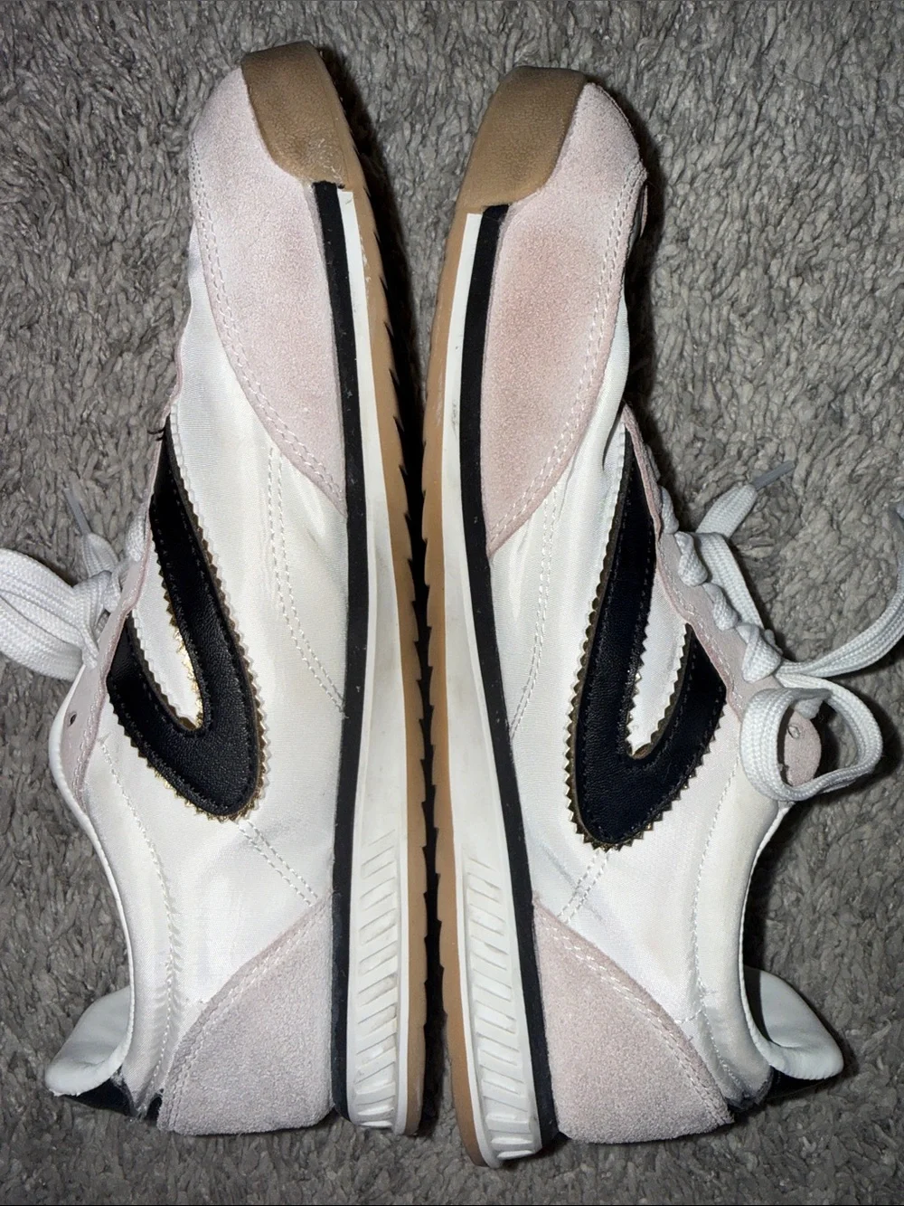 Tretorn Kristine elite sneakers 8.5 suede exercise athleisure sporty athletic